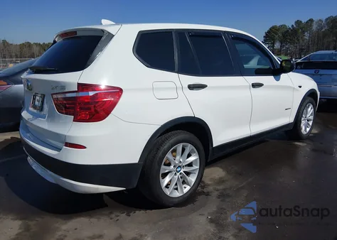 2014 BMW X3 xDrive28I z USA, uszkodzony, nr VIN 5UXWX9C57E0D19728